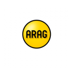 Logo der ARAG auf weißem Grund