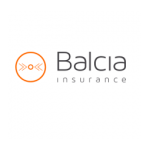 Logo von Balcia Insurance auf weißem Grund