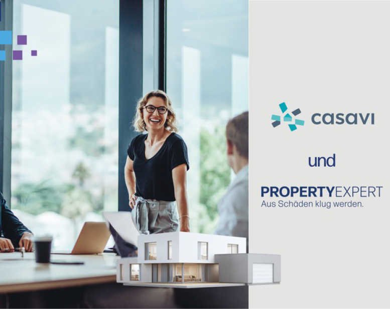 Gemeinsame Sache: PropertyExpert und casavi