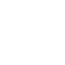 Weißes Icon, das ein Haus mit einem Blitzeinschlag zeigt