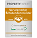 PropertyExpert ist rezertifiziert – Siegel Servicestarker Schadendienstleister 2023