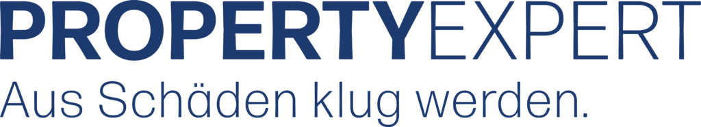 Logo von PropertyExpert in Blau