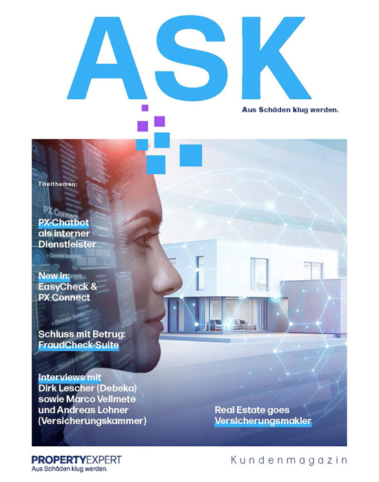 Titelbild des ASK-Kundenmagazins 09/2023 von PropertyExpert